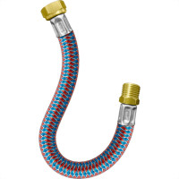 Engate Flexivel Roco Para Agua Quente/Fria 1/2'' Macho X 3/4'' Femea 30Cm Nbr14878