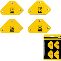Esquadro Magnetico Eda Jogo Com 4 Pecas 2'' 5Kg - 0Ud