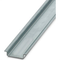Suporte Disjuntor Trilho Liso Zincado Branco Lumibras 100Cm - Kit C/10 Pecas