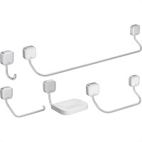 Acessorio Wc Deca Pix Kit Com 5 Pecas Cromado - 2000.C02