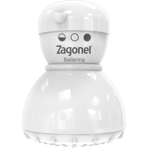 Ducha Zagonel Ballerina 3T 5350W. X 220V. Branca