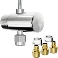 Adaptador Para Filtro Rocco 1/2''X 1/2'' Com Regulador De Vazao E Bico Universal - 1188 412 Adaptador Para Filtro Rocco 1/2''X 1/2'' Com Regulador De Vazao E Bico Universal - 1188 412