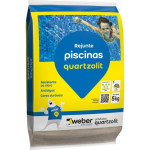 Rejunte Piscina Quartzolit Azul Celeste 5Kg - Kit C/6 Pacotes Rejunte Piscina Quartzolit Azul Celeste 5Kg - Kit C/6 Pacotes