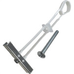 Bucha Fixacao Para Gesso Sforbolt Parafuso 3/16'' Caixa Com 100 Pecas