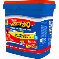 Tinta Emborrachada Dryko Vedatudo Cinza Grafite 20Kg