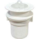 Valvula Tanque Plastica Luconi 1.1/4'' Branca - Kit C/25 Pecas