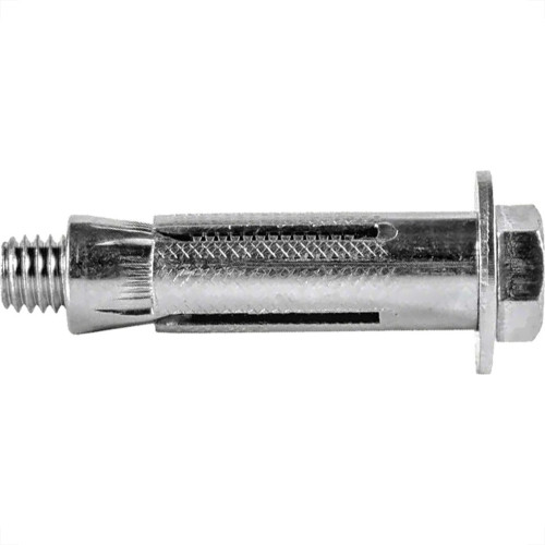 Chumbador. Fixador Ancora Cba Com Prisioneiro 1/4'' X 65 - Kit C/25 Pecas