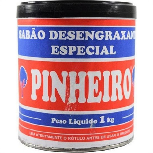 Desengraxante Pasta Pinheiro Pote 1Kg - Kit C/12 Pecas