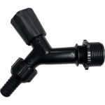 Torneira Jardim Abs Herc 1128 - 1/2'' E 3/4'' Preta