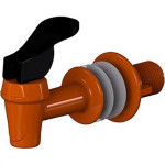 Torneira Para Filtro Herc Superior Marrom 1114 - Kit C/12 Pecas