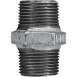 Conexao Galvanizada Tupy Nipel Duplo   3''