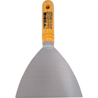 Espatula Compel Aco Cabo Madeira 120Mm - Kit C/6 Pecas