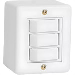 Sistema Box Ilumi 3 Simples 6A. Bege - 6119
