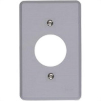 Placa Conjunto Ilumi Cinza 4X2 - Tomada Redonda 1348