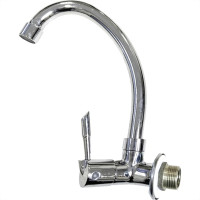 Torneira Bica Movel Pia Parede Metal Bognar 3068 - C-61 - 1/4 Volta