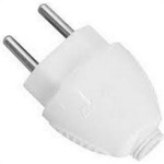 Pino Macho Daneva 2 Polos 20A. Branco 1615 - Kit C/12 Pecas