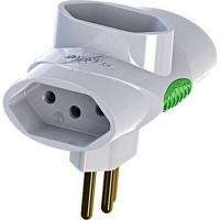 Pino 3 Saidas Daneva 2 Polos+Terra 10A. 1676 - Kit C/12 Pecas