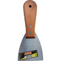 Espatula Thompson Aco Temperado Cabo Madeira 8Cm