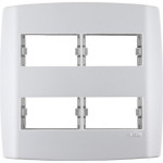 Placa Conjunto Modular Slim 4X4 - 2 Modulos + 2 Modulos Separados Com Suporte 83070