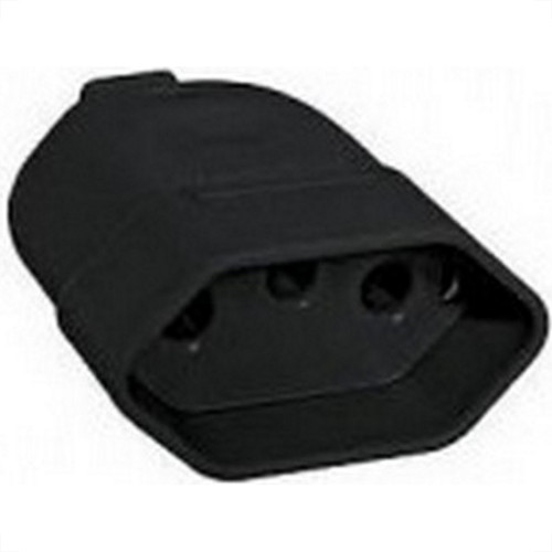 Pino Femea Interneed 2 Polos+Terra 20A. Preto - 062899