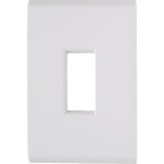 Placa Conjunto Modular Tramontina Liz 4X2 - 1 Modulo Vertical 57106/203