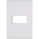 Placa Conjunto Modular Tramontina Liz 4X2 - 1 Modulo Horizontal 57106/204