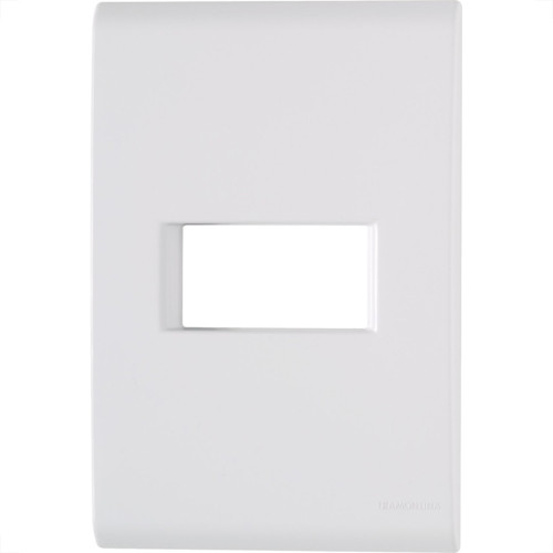 Placa Conjunto Modular Tramontina Liz 4X2 - 1 Modulo Horizontal 57106/204