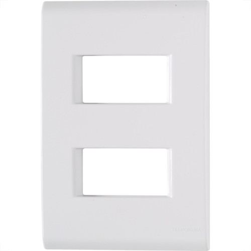 Placa Conjunto Modular Tramontina Liz 4X2 - 2 Modulos Separados 57106/206