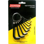 Chave Allen Jogo Thompson 1,5 A 08Mm Com 08 Pecas