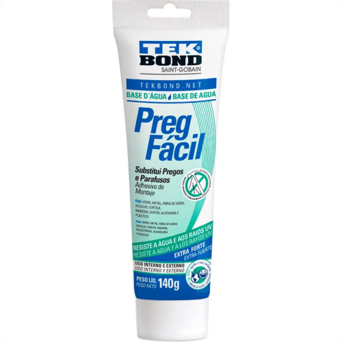 Cola Pregfacil Tekbond Base Agua 140Gr