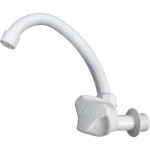 Torneira Bica Movel Pia Parede Abs Herc Branca - 2750