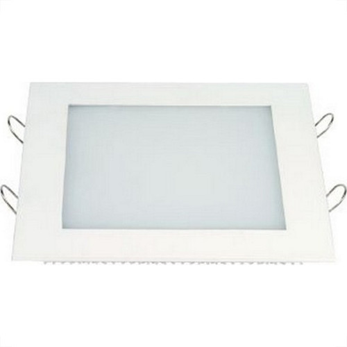 Plafon Led Embutir Ecp 18W. Quadrado 22Cm 6500K. Bivolt