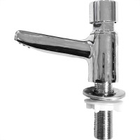 Torneira Automatica Lavatorio Metal Mesa Metrox Cromada 1003