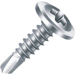 Parafuso Auto Brocante Philips Flangeado Zincado Jomarca 4,2 X 19Mm - Kit C/5 Centos