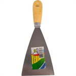 Espatula Melfi Aco Cabo Madeira 8Cm - 10214 - Kit C/12 Pecas