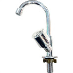 Torneira Bica Movel Pia Mesa Metal Unifix Baixa - C-40 Styllo - 1195