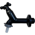 Torneira Jardim Abs Viqua Maruja C-33 - 1/2'' E 3/4'' Preta