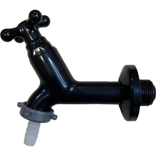 Torneira Jardim Abs Viqua Maruja C-33 - 1/2'' E 3/4'' Preta