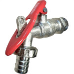 Torneira Esfera Jardim Com Porta Cadeado Thompson 1/2''