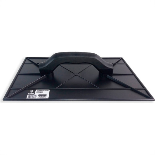 Desempenadeira Pvc Galo Lisa Preta 18 X30Cm - 719/00
