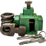 Cadeado Porta Aco Ergosil Ml King Tetra Verde