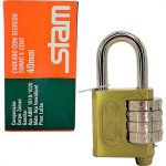 Cadeado Stam Com Segredo 40 Mm