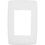 Placa Conjunto Modular Pialplus 4X2 - 3 Modulos Horizontais 8503