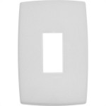 Placa Conjunto Modular Pialplus 4X2 - 1 Modulo Vertical 618501