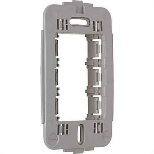 Suporte Modular Pialplus Placa 4X2 - 3 Horizontal - 612122