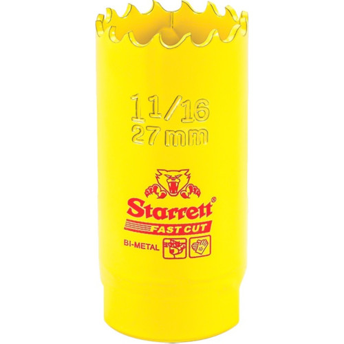Serra Copo Starrett Aco Rapido 27Mm - H0116
