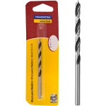 Broca Aco Carbono Madeira Tramontina 3 Pontas 4Mm - 43143/104