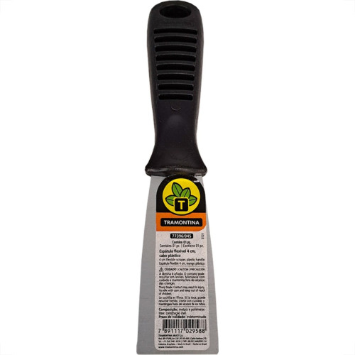 Espatula Tramontina Aco Flexivel Cabo Plastico 4Cm -77396/045
