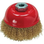 Escova De Aco Copo Para Esmerilhadeira Mtx Rosca 125Mm - M14
