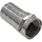 Conector Fio Coaxial Foxlux Compressao Rg-59 Pacote Com 20 Pecas